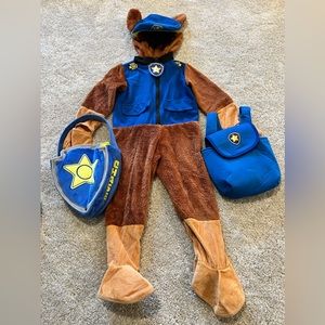 Deluxe Police Pup Costume for Kids - Blue and Brown